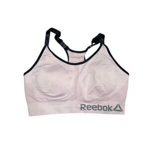 Reebok Sports Bra Athletic Wear Size Large Gym Performance Workout